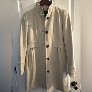 J. Crew Light Beige Pea Coat
